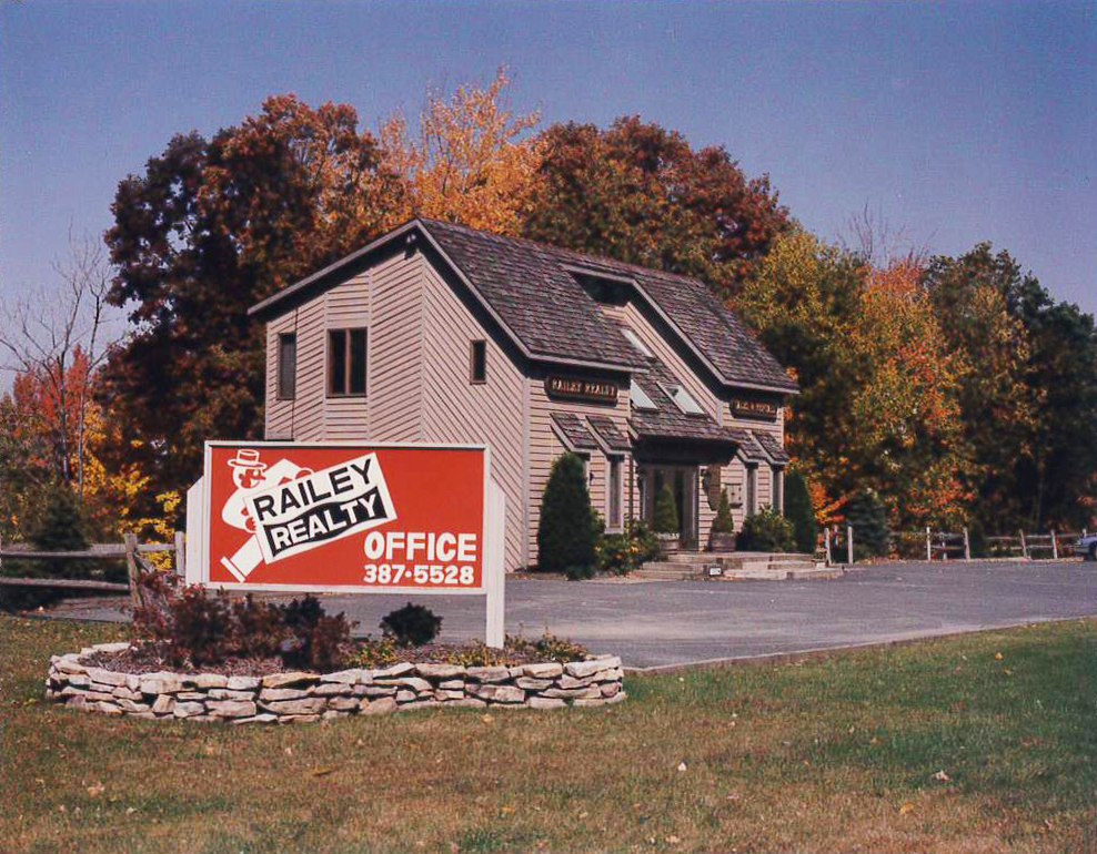 Earlier Railey Realty office building
