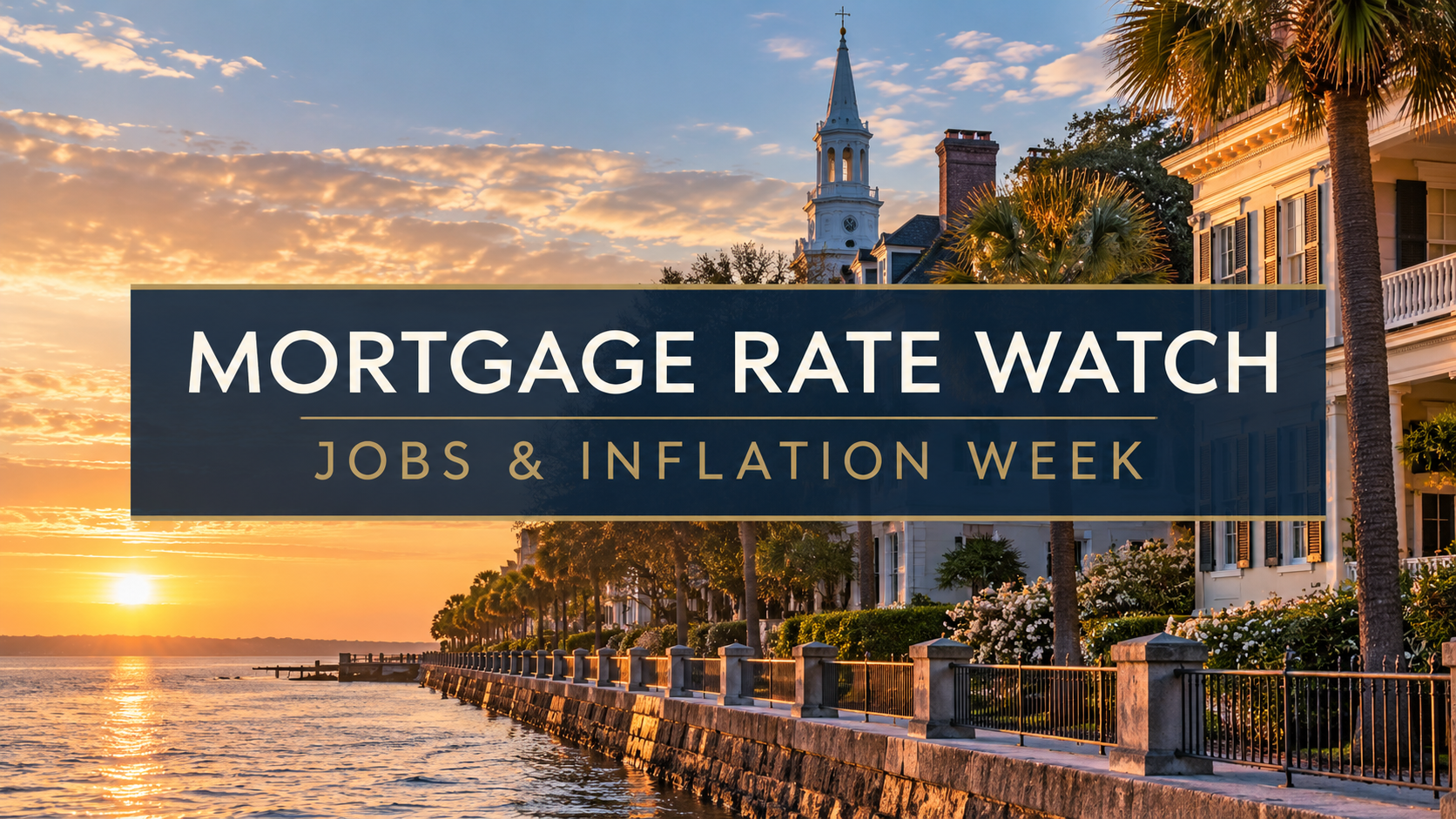 Mortgage rates enter the week under pressure, with Wednesday’s PCE inflation report and Friday’s jobs report positioned to drive the next move.