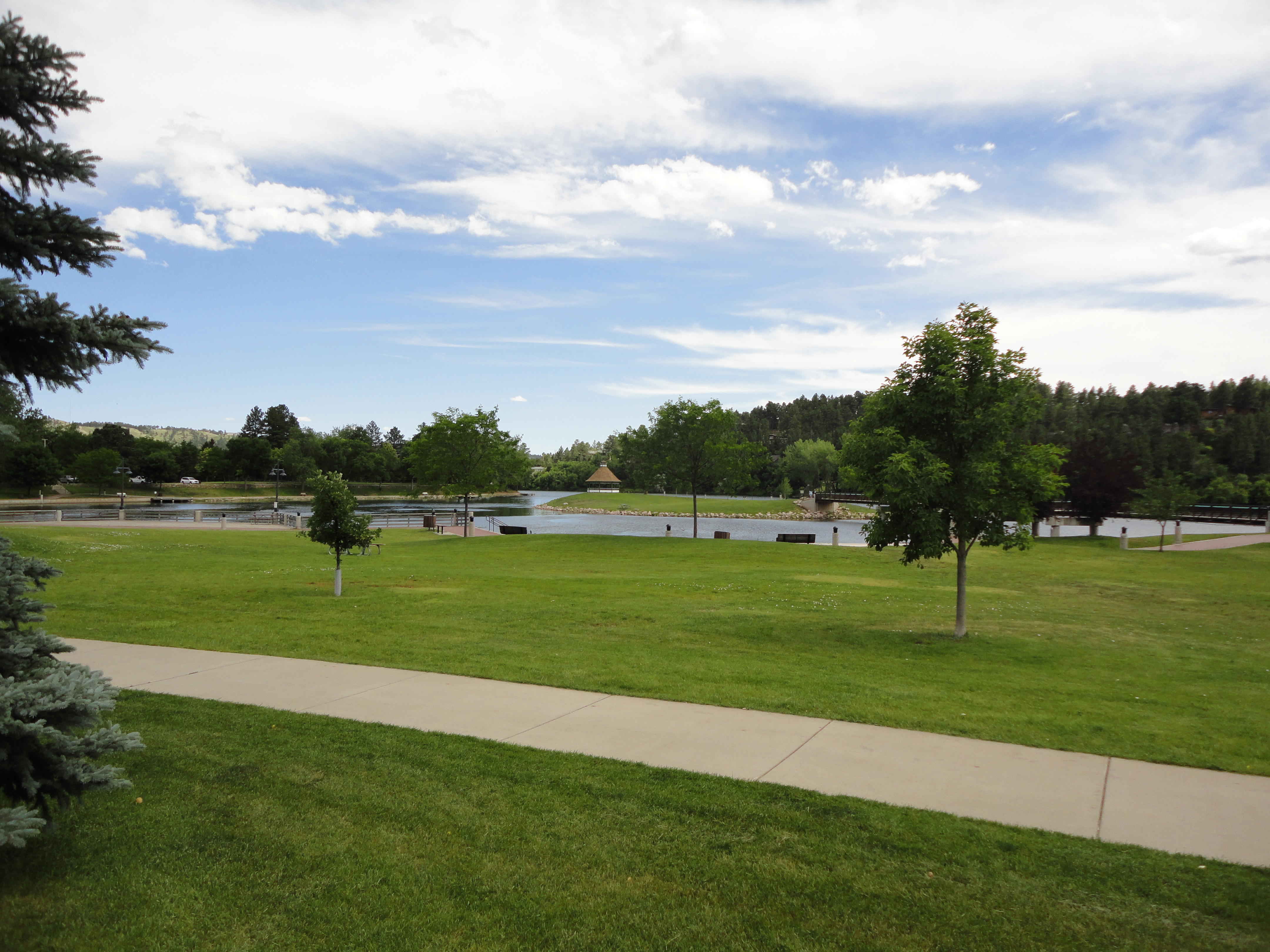 Canyon Lake Park in Rapid City SD