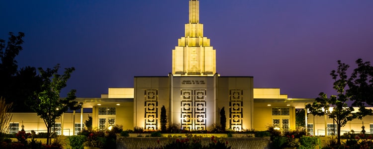 Temple in Idaho Falls, ID