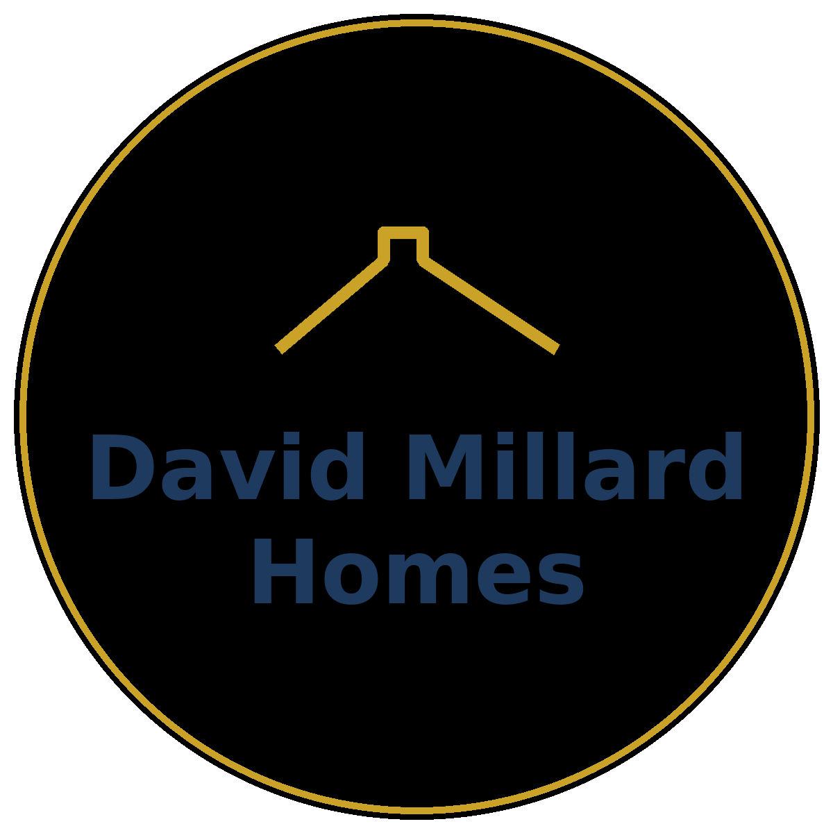 David Millard Homes logo badge
