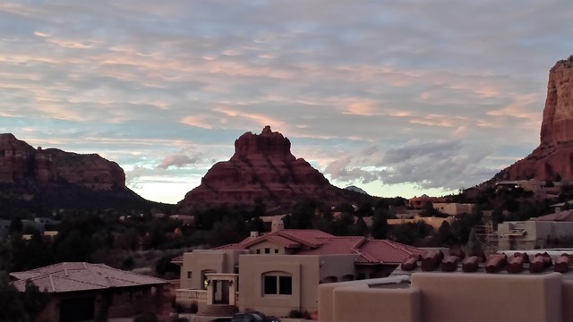 Red rock view from Sedona AZ real estate