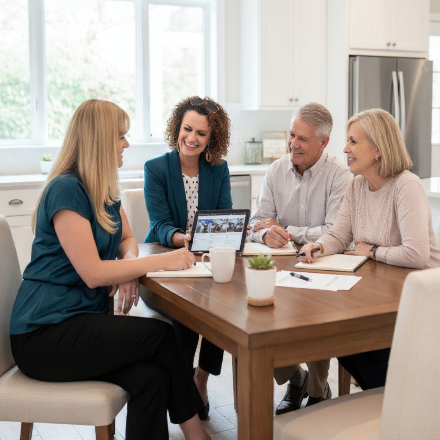 Meeting with home sellers in South Mississippi