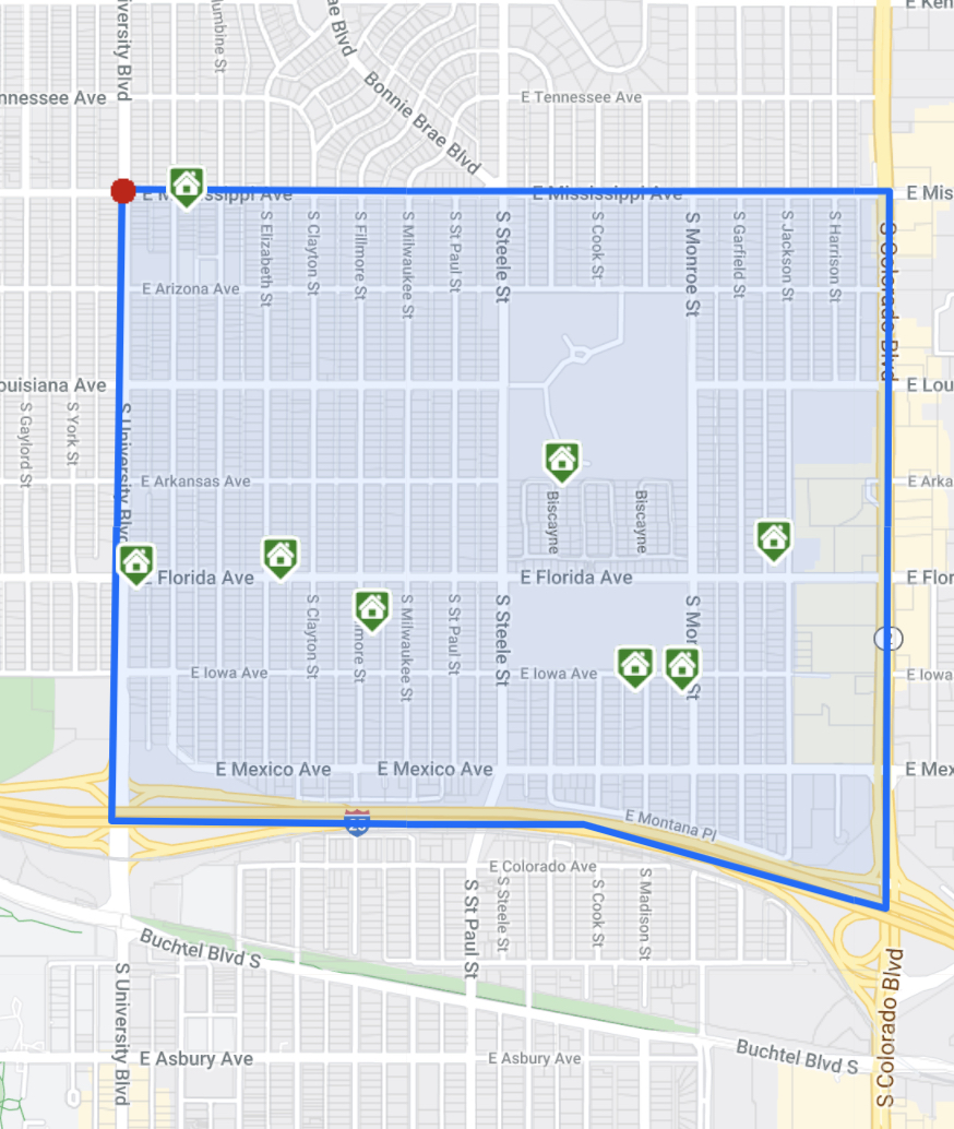 CoryMerrill Neighborhood Denver Homes For Sale