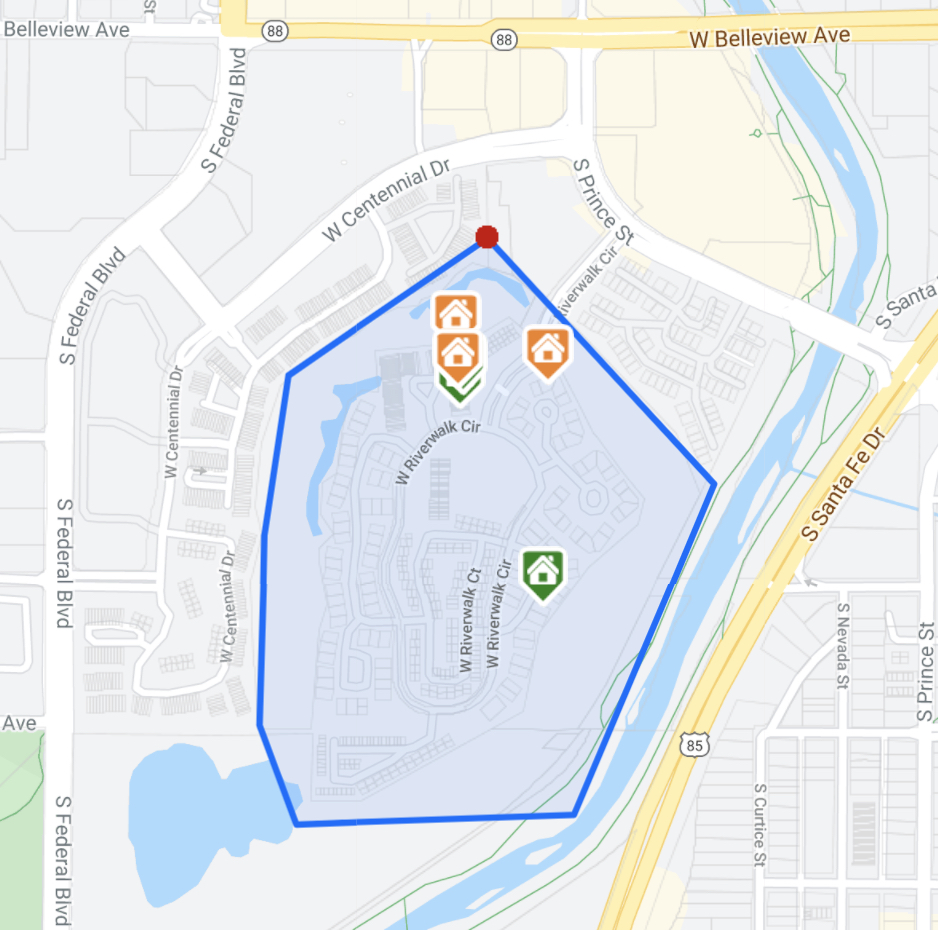 Riverwalk Neighborhood Littleton Homes For Sale