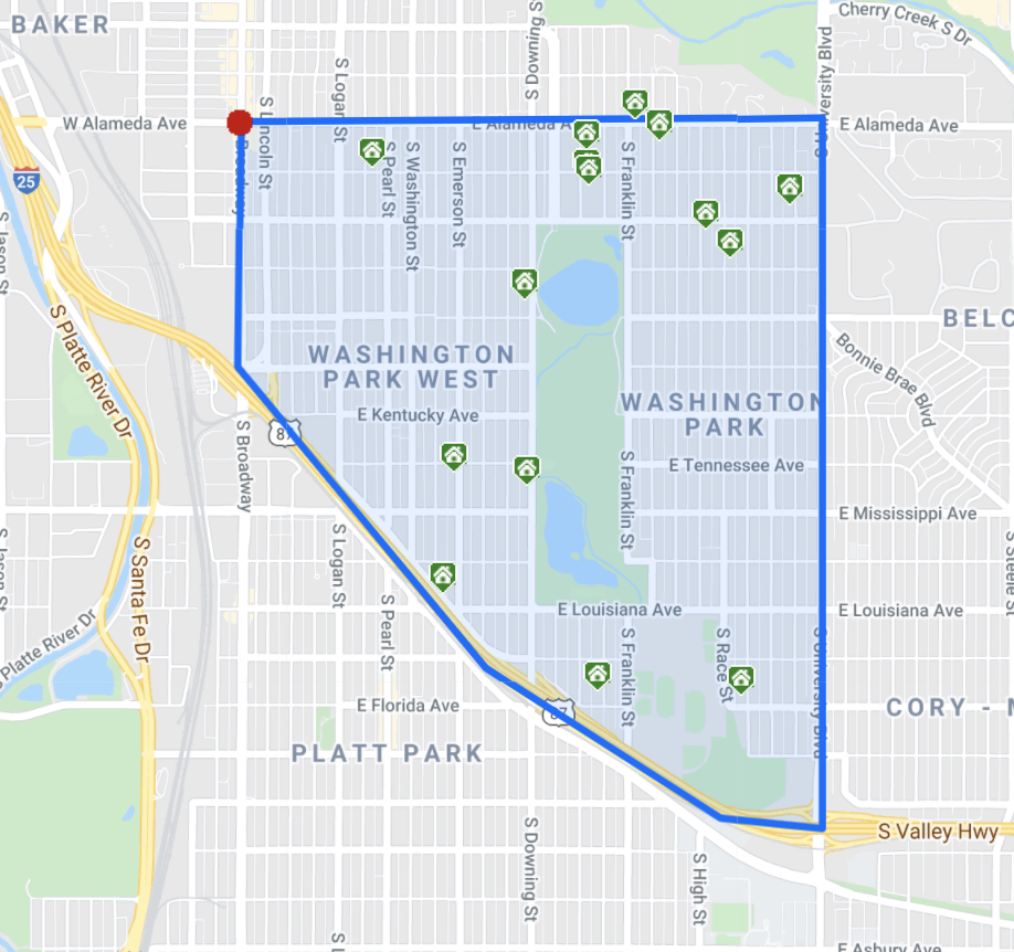 Wash Park Neighborhood Denver Homes For Sale