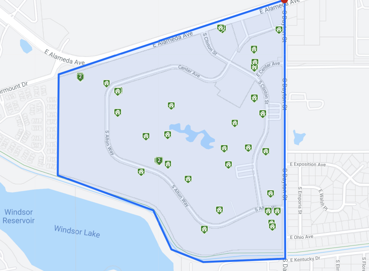 Windsor Gardens Denver Map Gabbey Christalle