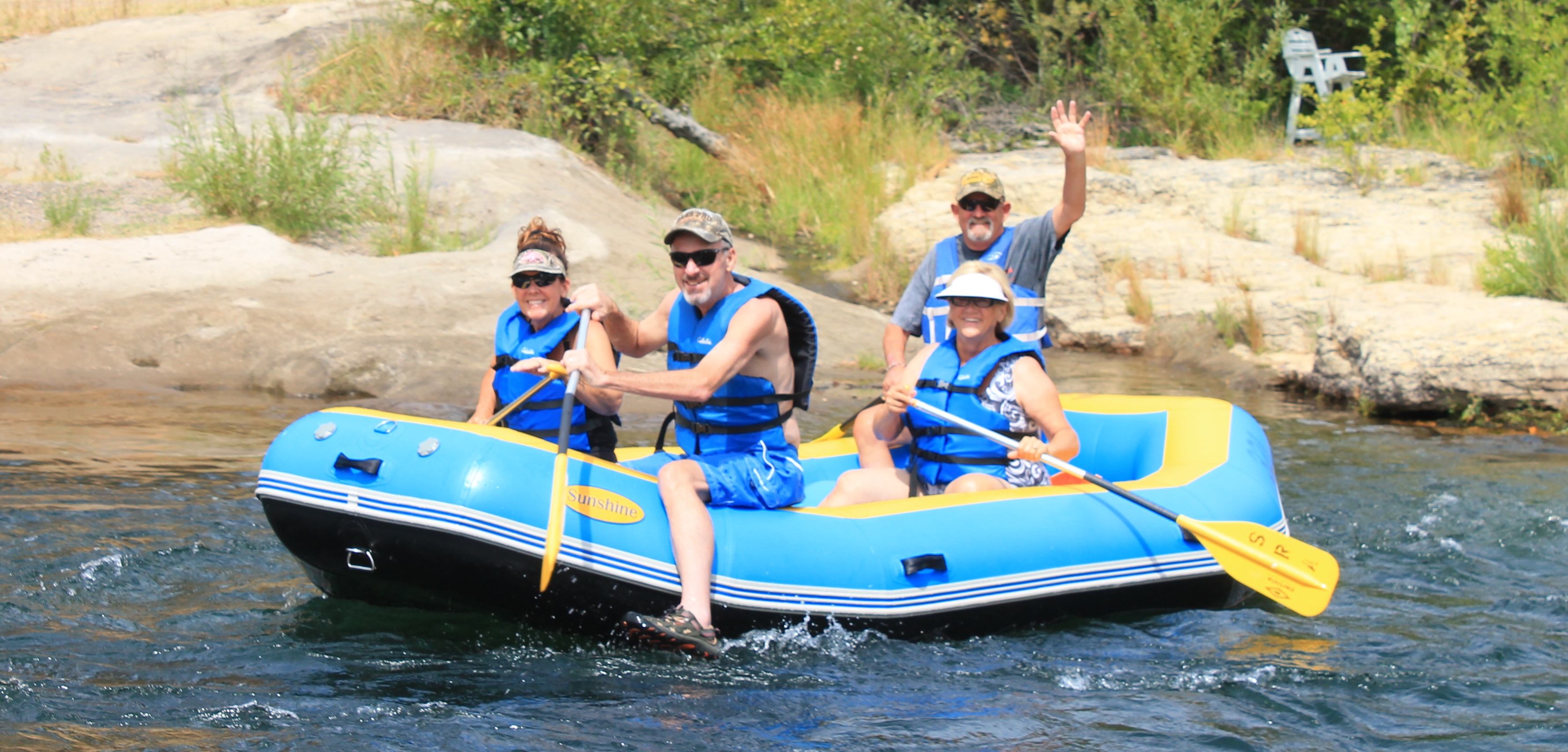 Central California Homes Enjoy Sunshine Rafting Adventures