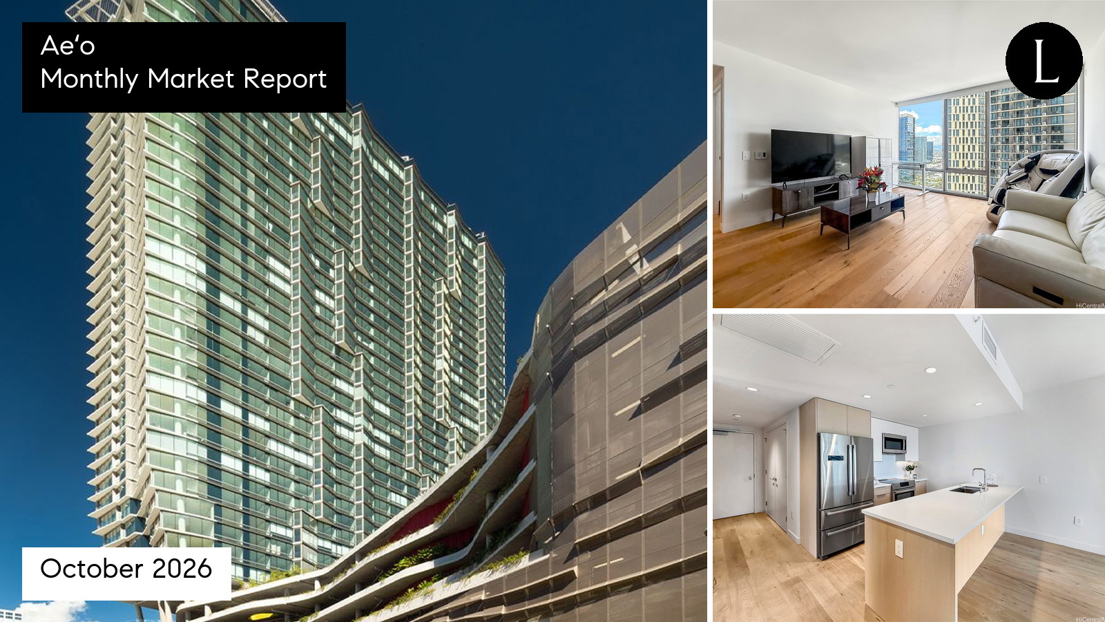 Aeʻo monthly condo market report for October 2026 with Lucy Heath