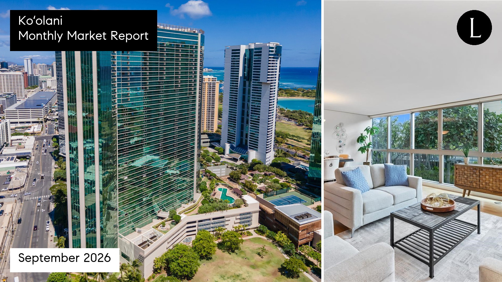 Koʻolani monthly condo market report for September 2026 with Lucy Heath