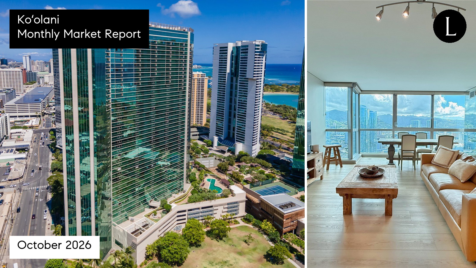 Koʻolani monthly condo market report for October 2026 with Lucy Heath