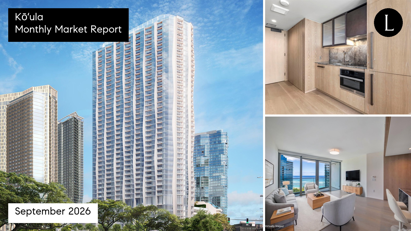 Kōʻula monthly condo market report for September 2026 with Lucy Heath