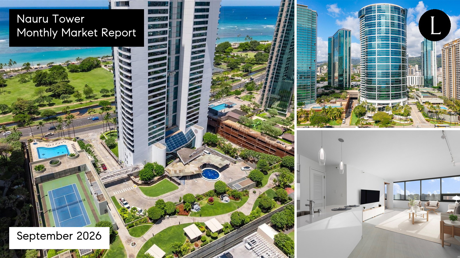 Nauru Tower monthly condo market report for September 2026 with Lucy Heath