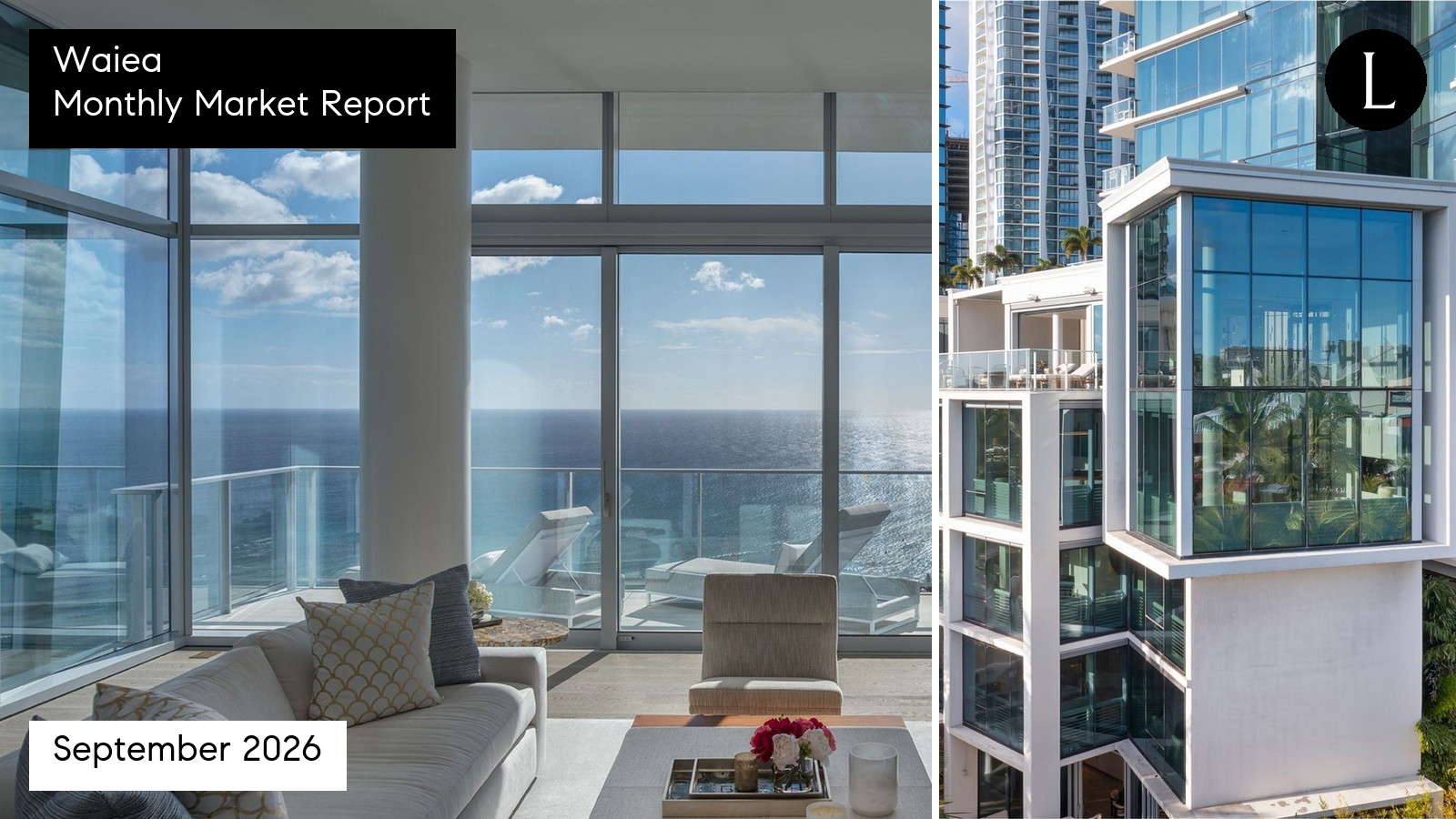 Waiea monthly condo market report for September 2026 with Lucy Heath