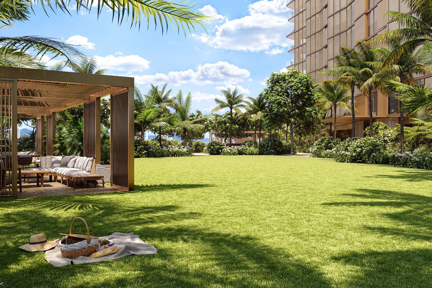 Alia phase 1 great lawn landscape photo