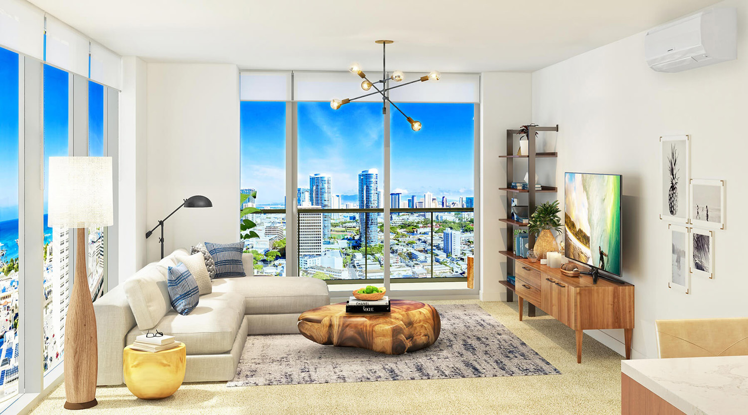 Azure Ala Moana living area 4