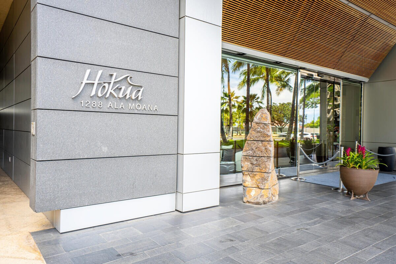 Hokua condos facade view four
