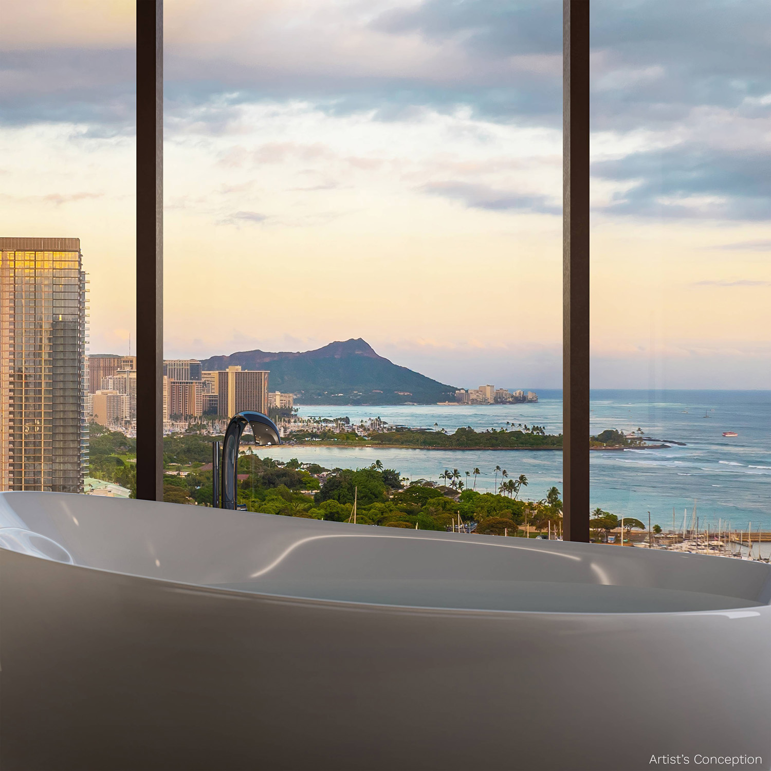 Kaliʻu residence primary bathroom 33