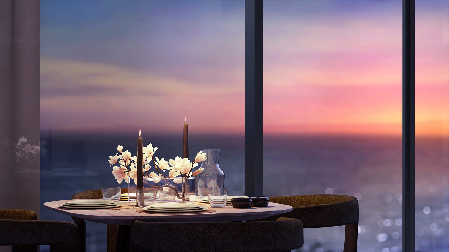 Kōʻula condos dining area in Kōʻula