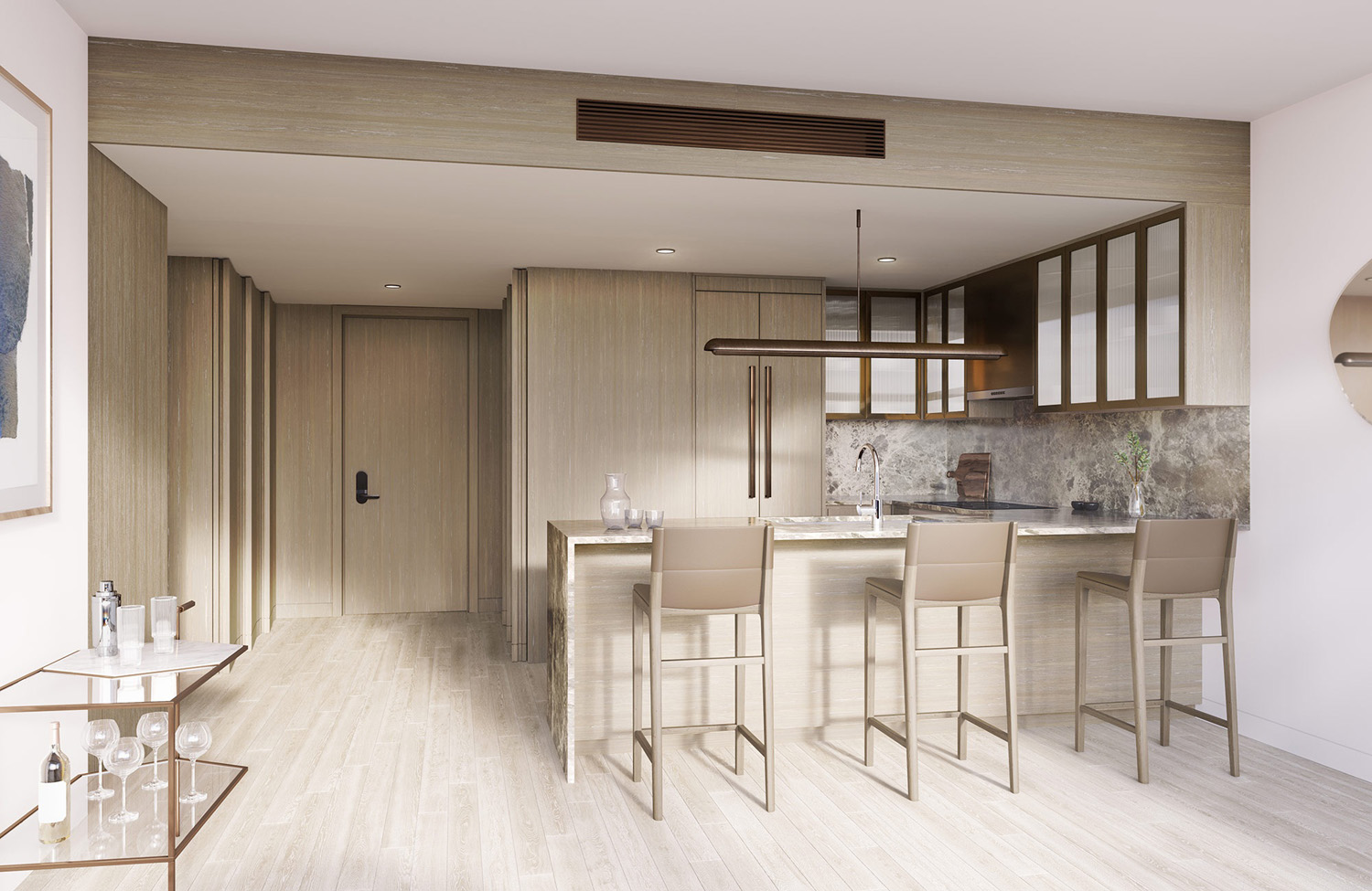 Kōʻula condo kitchen view 27