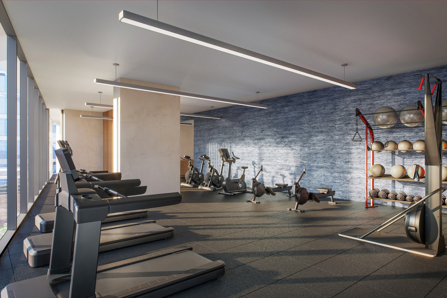 Muse Honolulu amenities gym 26