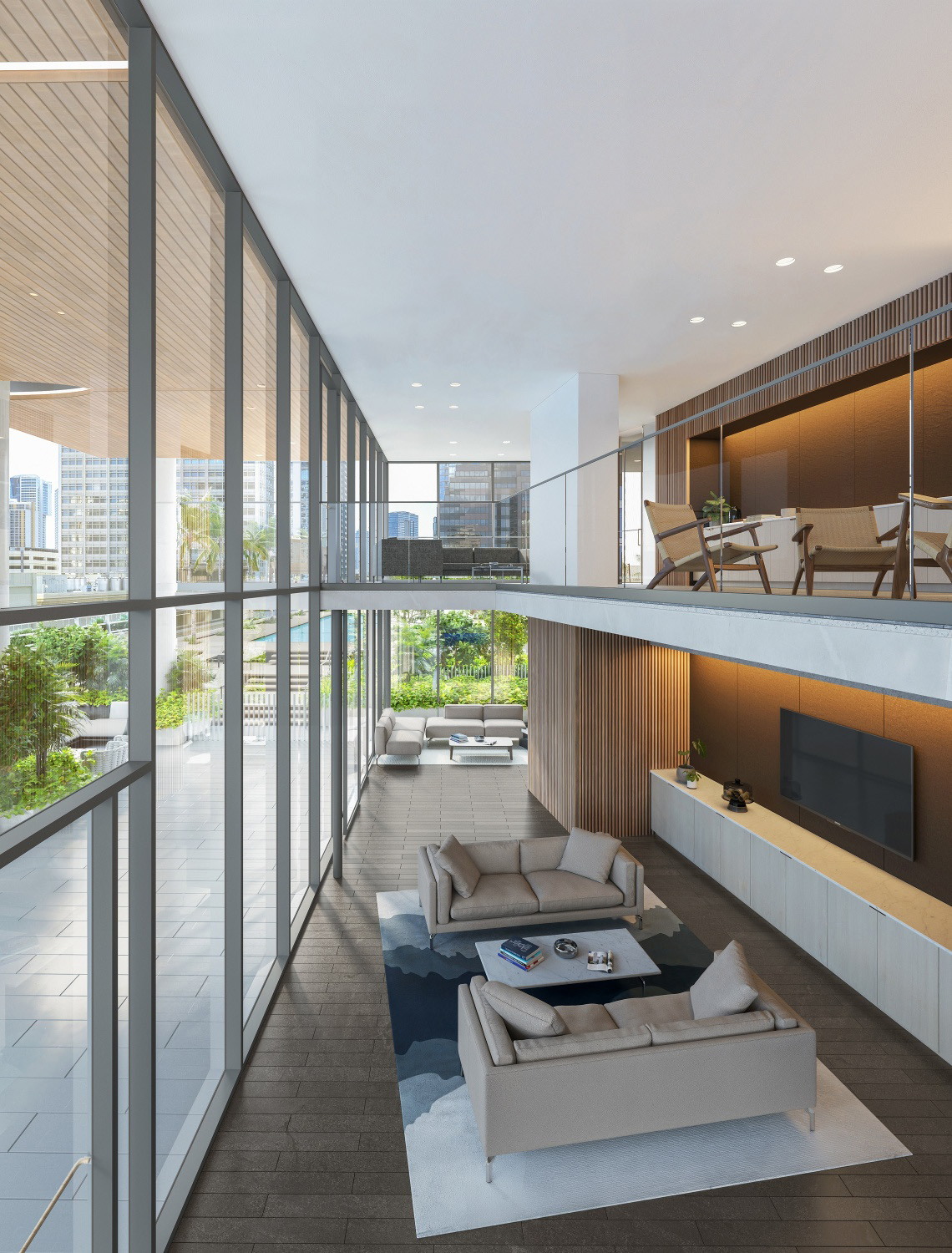 Muse Honolulu condo lobby high 20