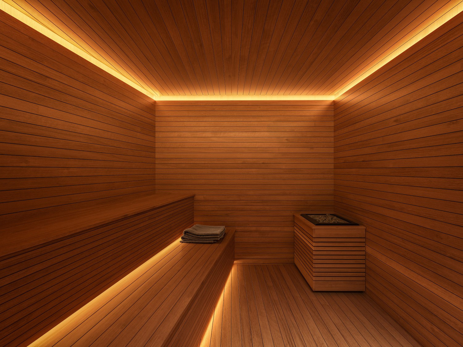 Muse Honolulu interior sauna Muse Honolulu condos 18