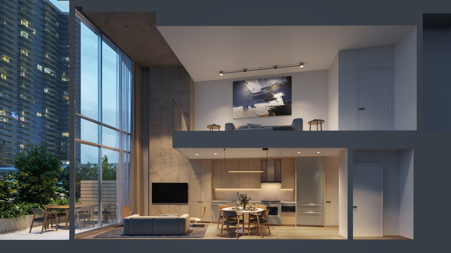 Muse Honolulu condo loft concept 21