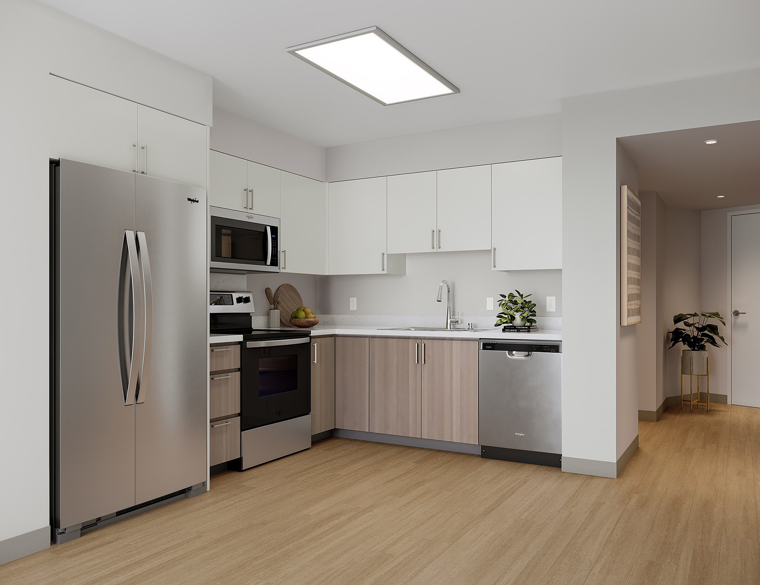 Ulana condominium kitchen view number two