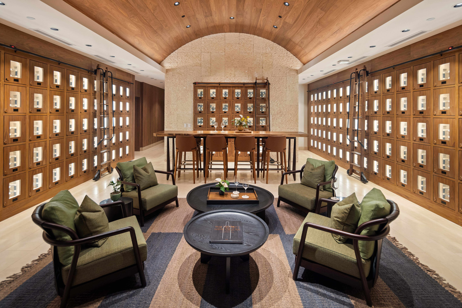 Victoria Place wine room seating 11