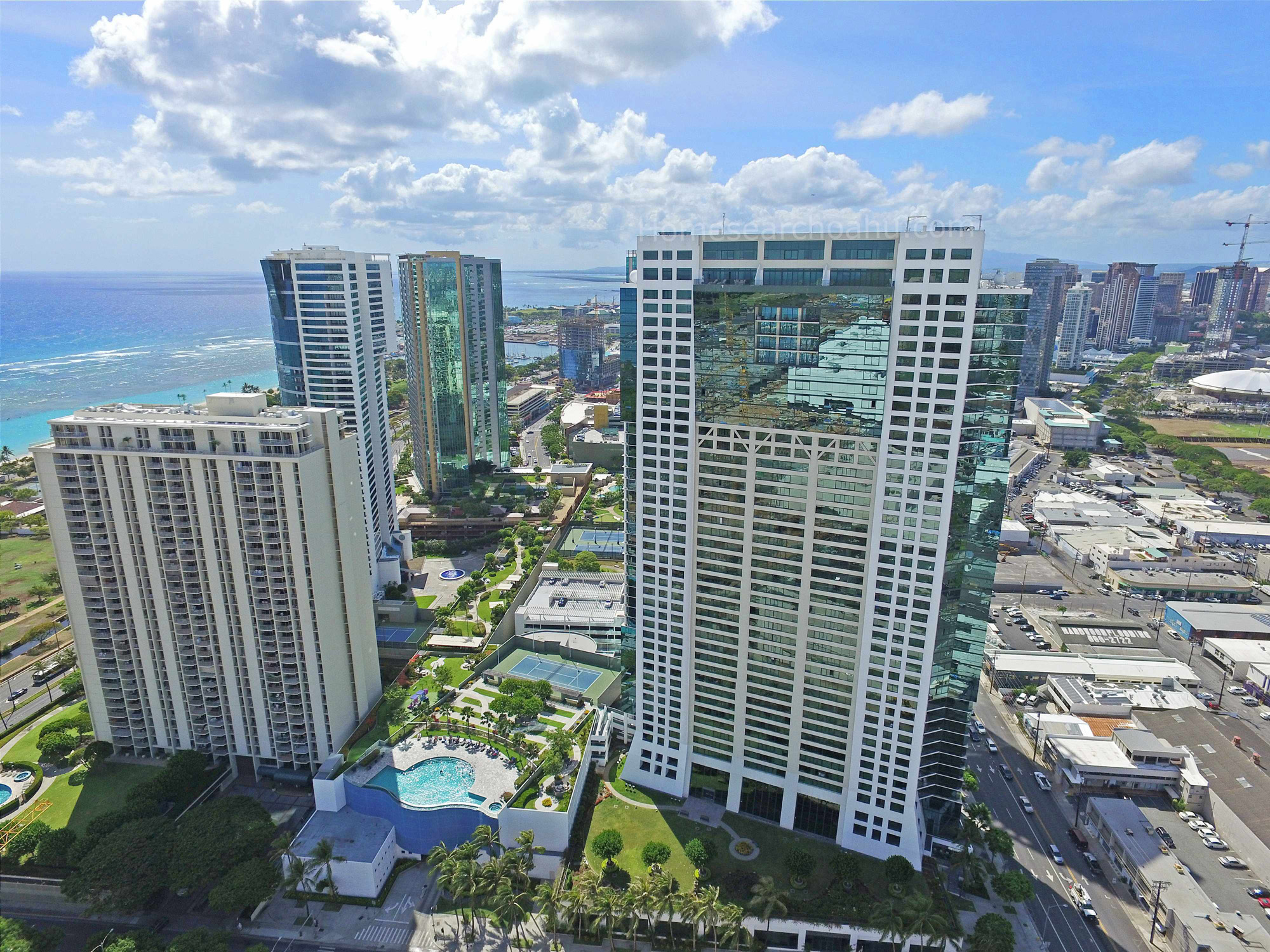 Hawaiki Tower Ala Moana condos for sale