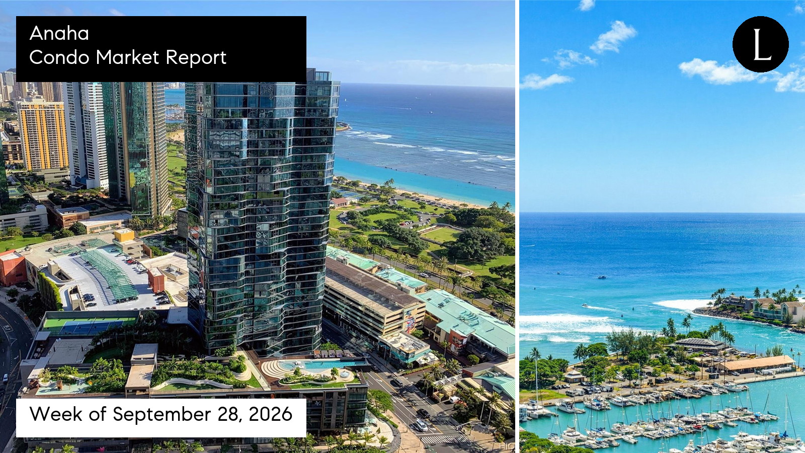 Anaha condo market report for the week ending October 2, 2026 with Lucy Heath