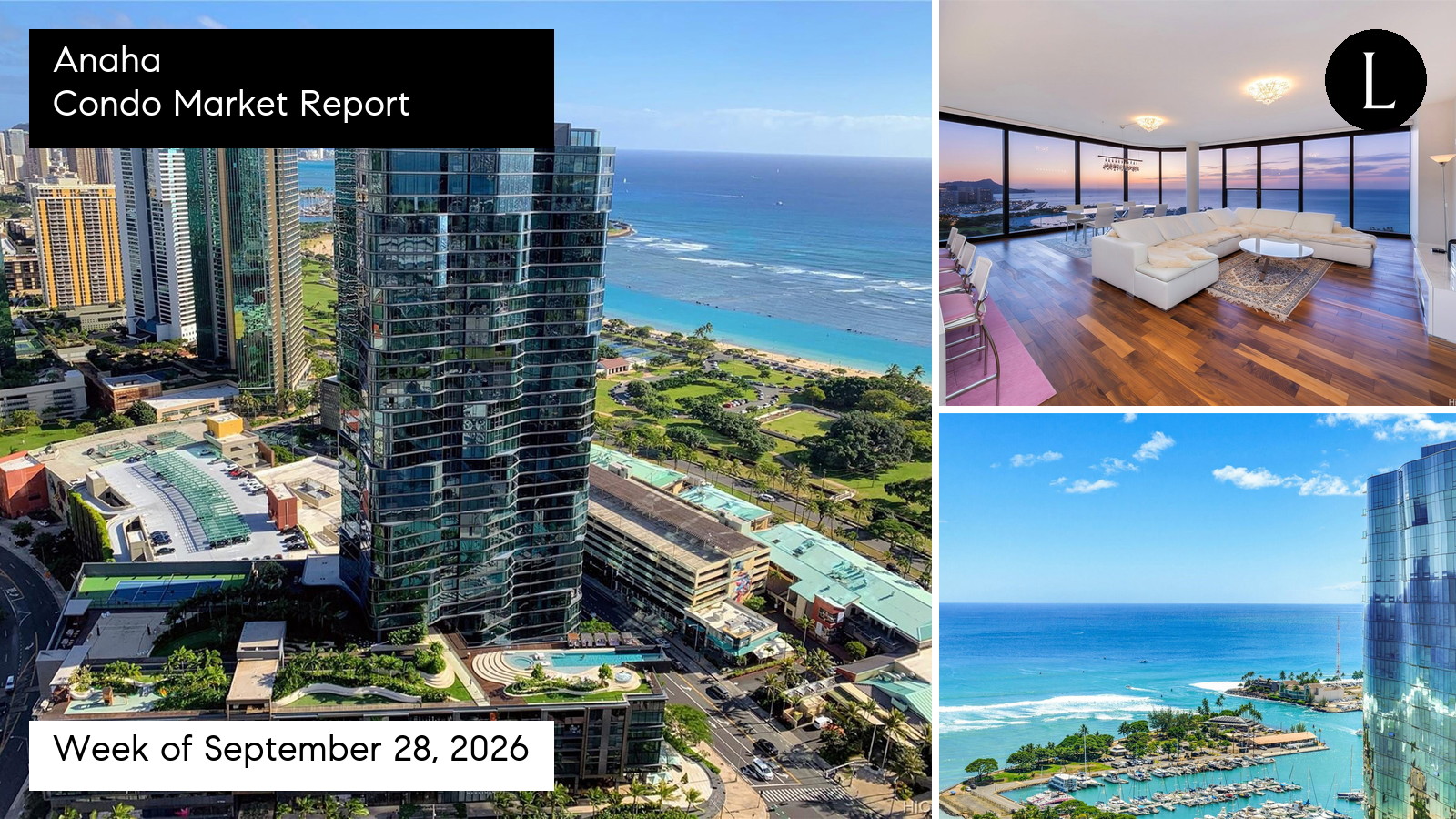 Anaha condo market report for the week ending October 4, 2026 with Lucy Heath