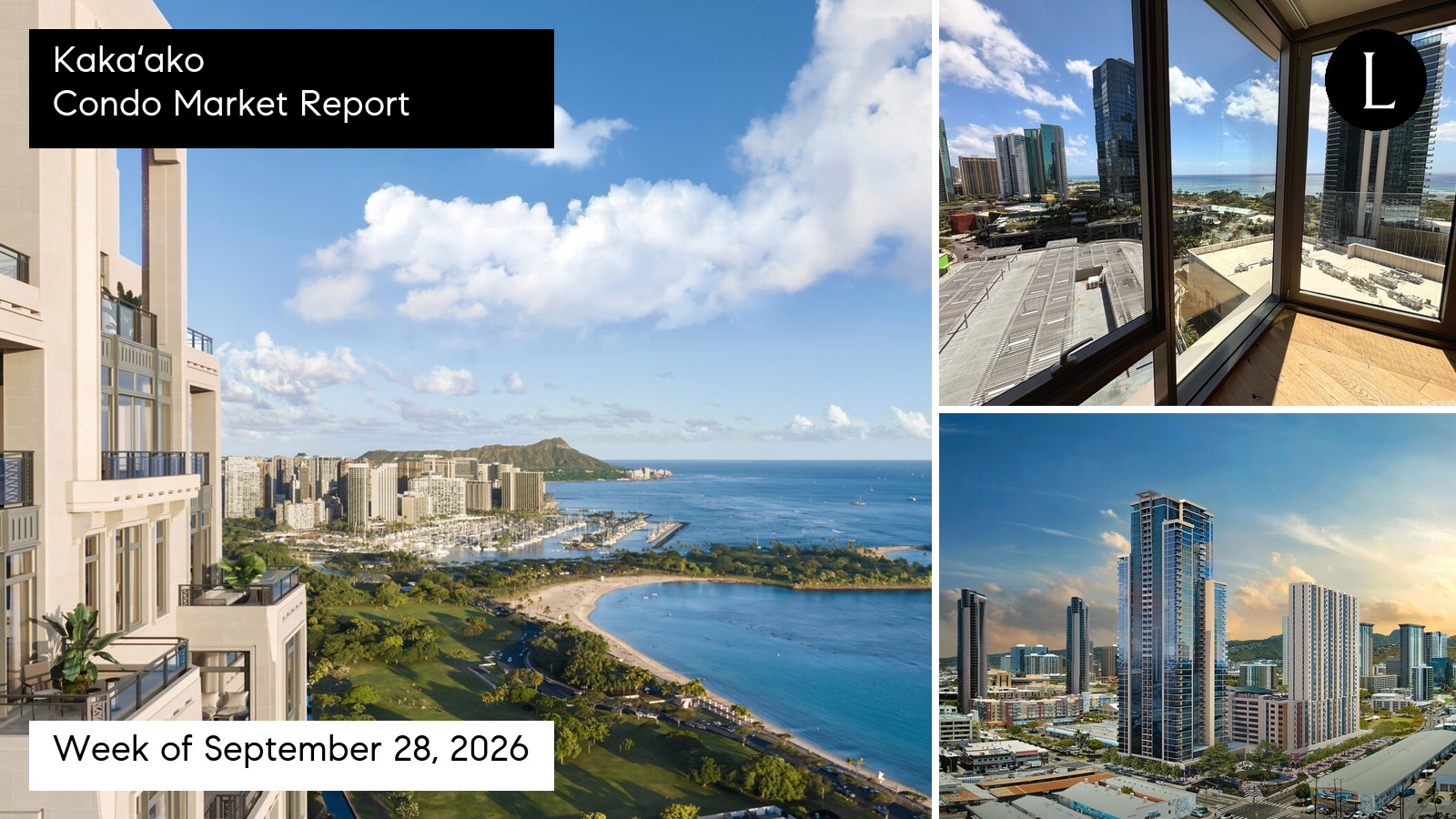 Kakaʻako condo market report for the week ending October 2, 2026 with Lucy Heath