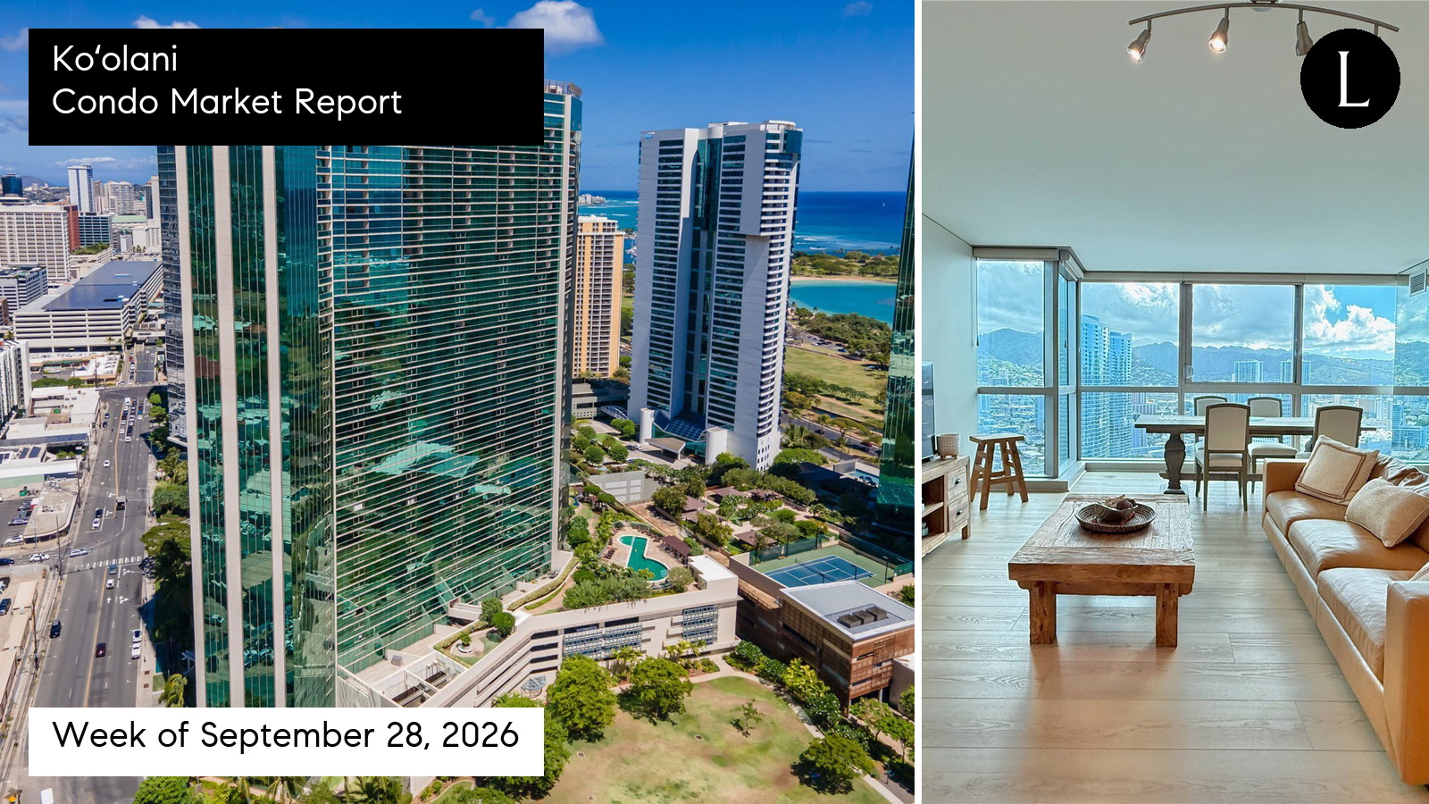 Koʻolani condo market report for the week ending October 2, 2026 with Lucy Heath
