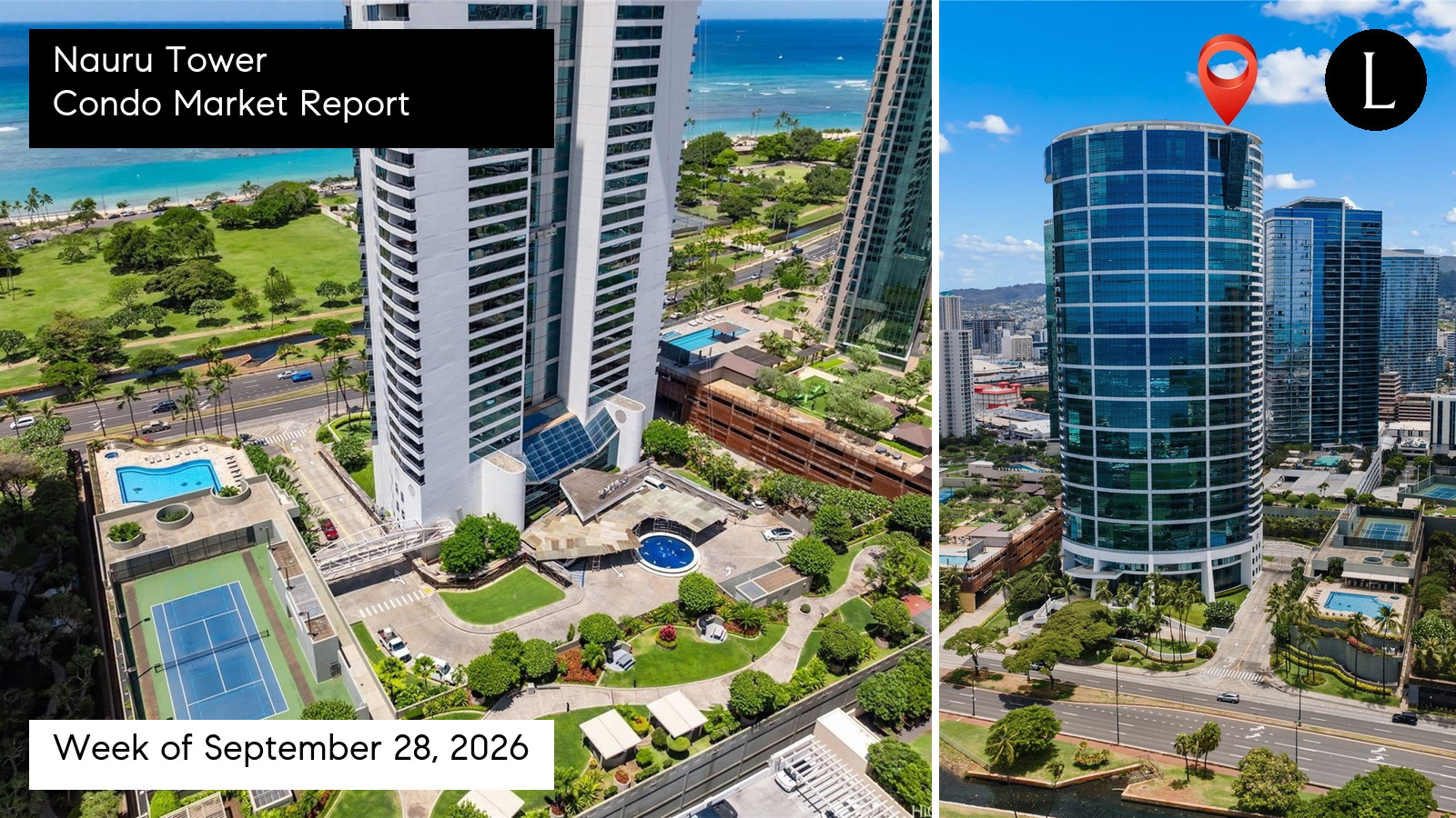Nauru Tower condo market report for the week ending October 2, 2026 with Lucy Heath