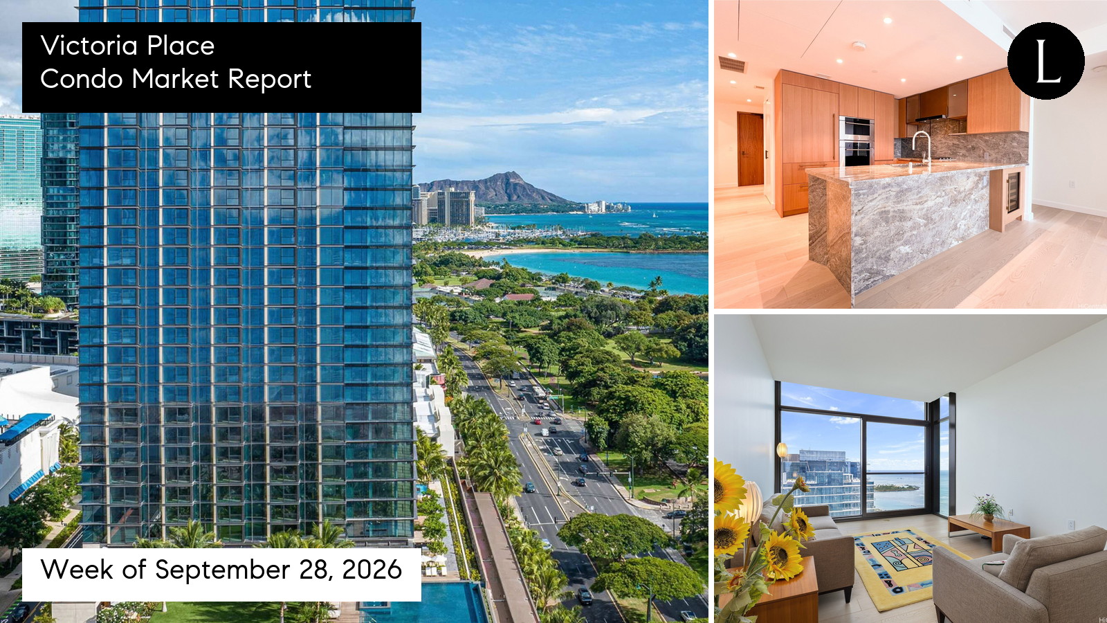 Victoria Place condo market report for the week ending October 4, 2026 with Lucy Heath