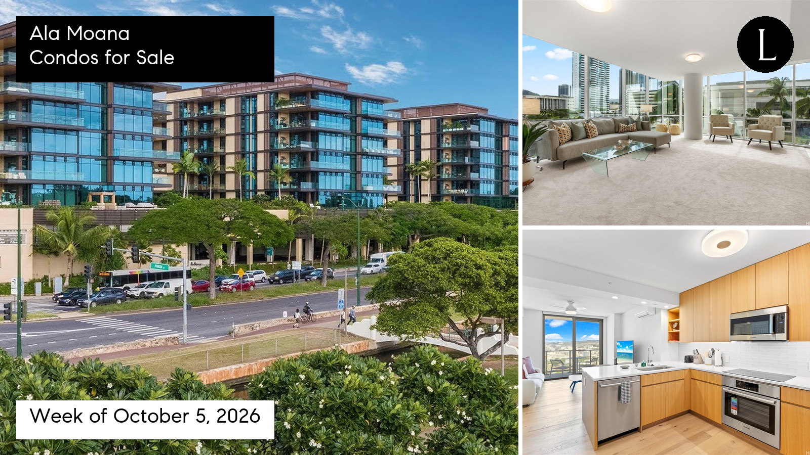 Ala Moana Condos for Sale as of October 5, 2026 with Lucy Heath
