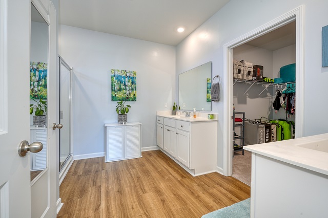 separate sinks bathroom
