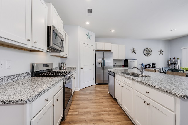 huge kitchen island counter