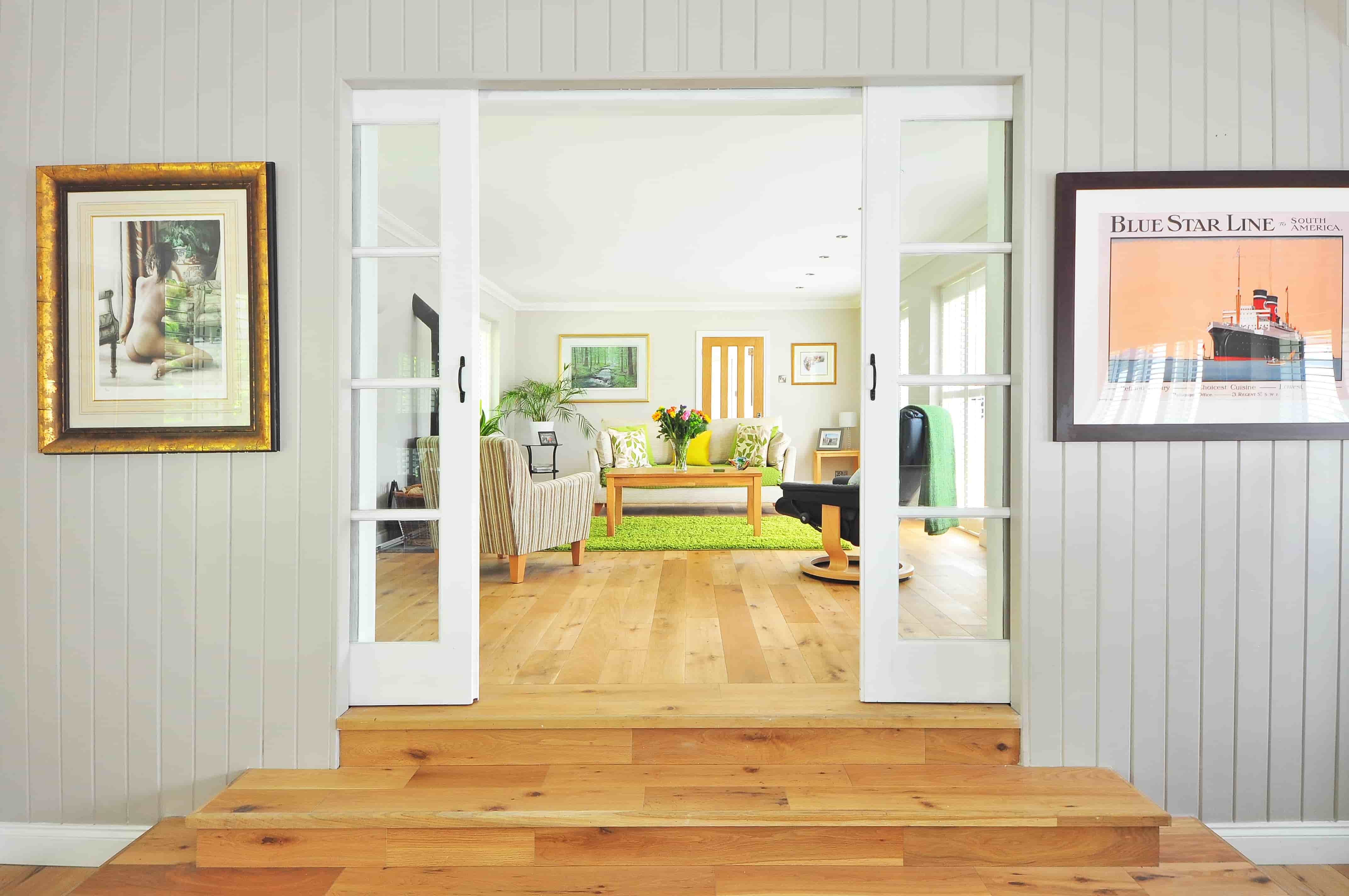 All natural living room