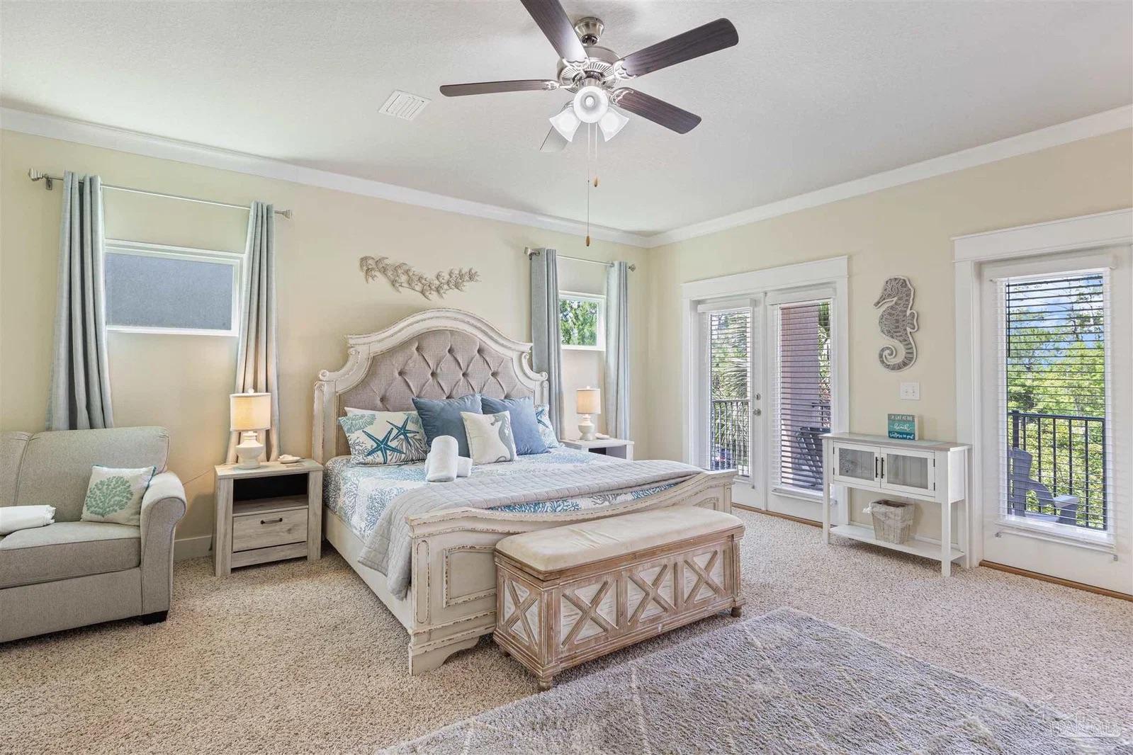 Primary bedroom at 13987 Hanging Branch Way in Arborgate