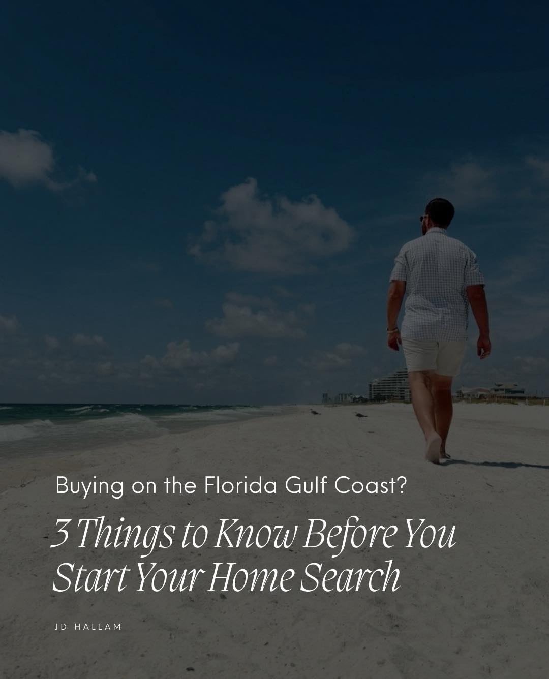 JD Hallam Instagram post: five things to know before your home search
