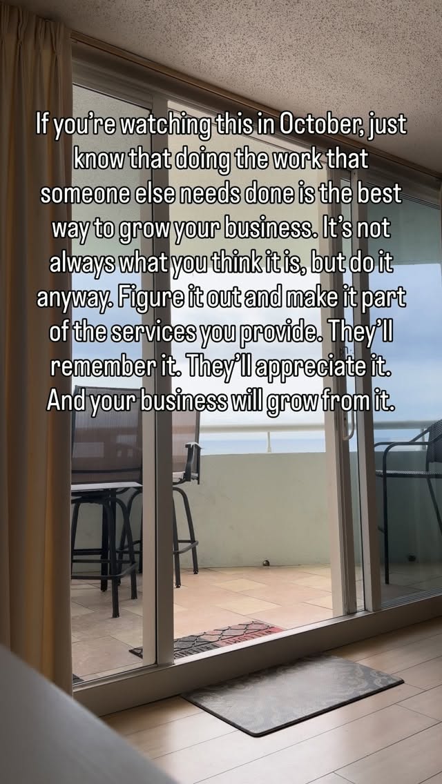 JD Hallam Instagram reel sharing a business perspective