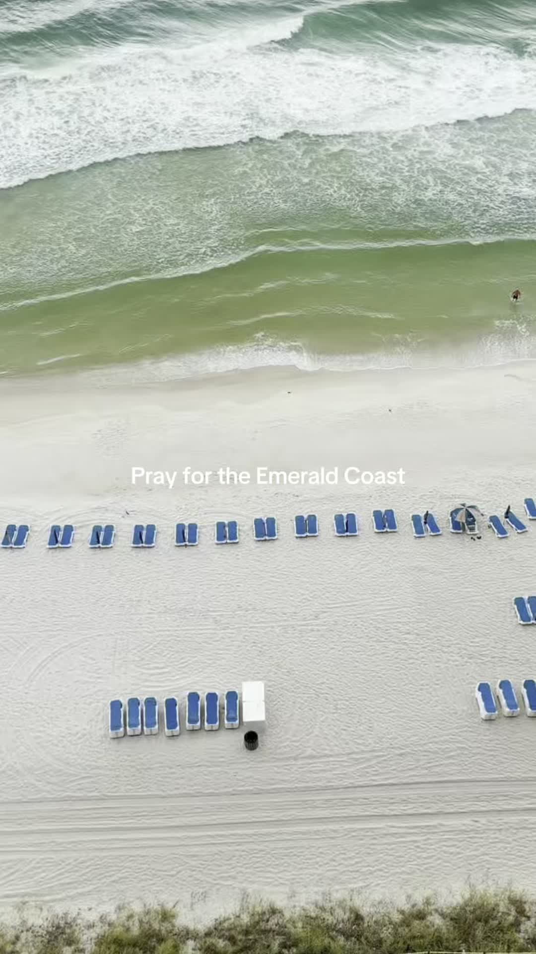 JD Hallam Instagram reel showing the Emerald Coast