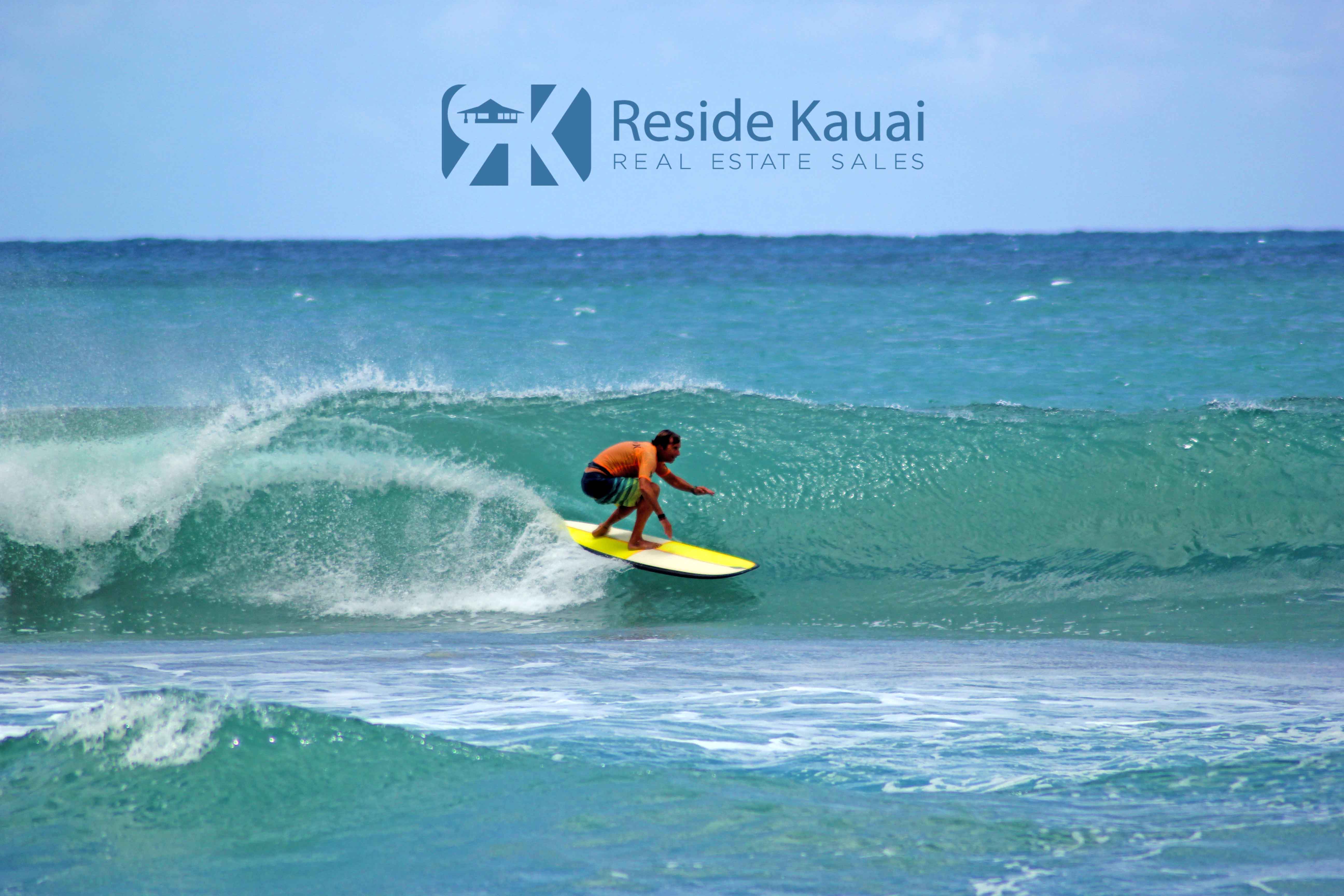 pinetrees Classic surfer carving up a wave in style