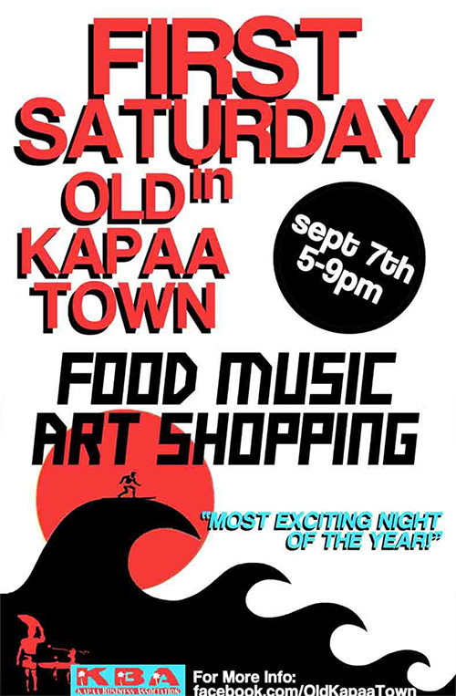 kapaa first saturday