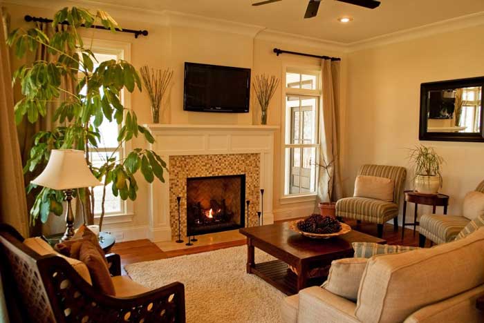 Interior of home for staging