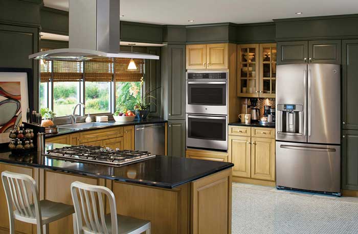New kitchen appliances inside Rexburg home