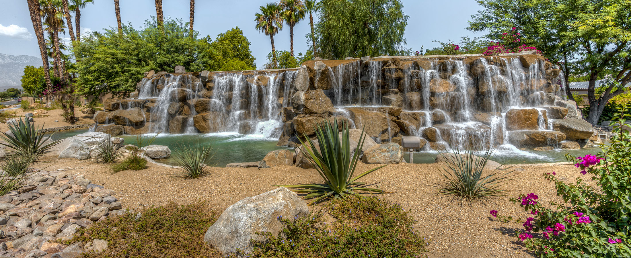 Victoria Falls luxury community in Rancho Mirage